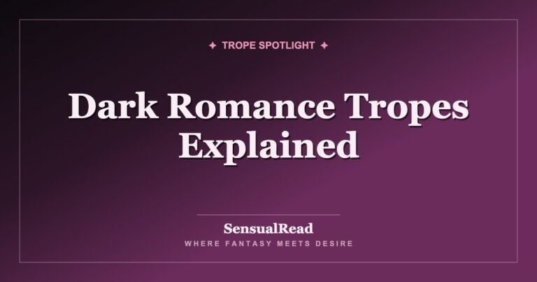 Dark Romance Tropes Explained — SensualRead