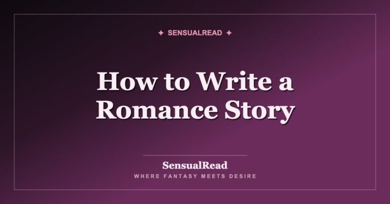 How to Write a Romance Story — SensualRead