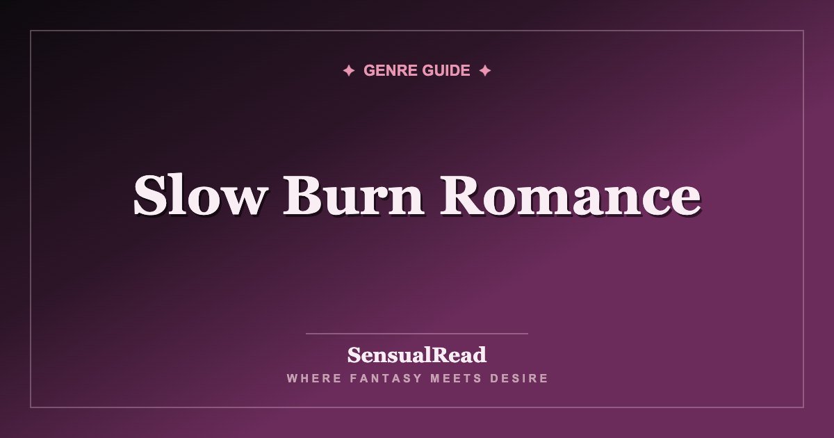 Slow Burn Romance — SensualRead