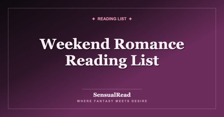Weekend Romance Reading List — SensualRead
